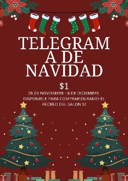 TELEGRAMA DE NAVIDAD